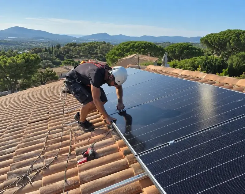 Installateur panneaux solaires Serrières-de-Briord — pose photovoltaïque sur toiture